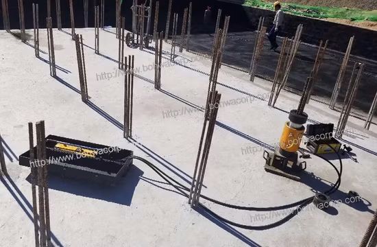 Felsbolzen-Ausziehprüfmaschine mit einer Prüfkapazität von 100 t